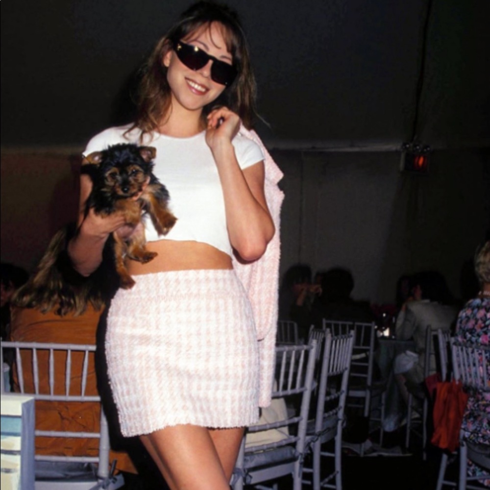 Iconic Chanel Vintage Spring 1994 Pink Jacket Suit - Picture 4 of 16